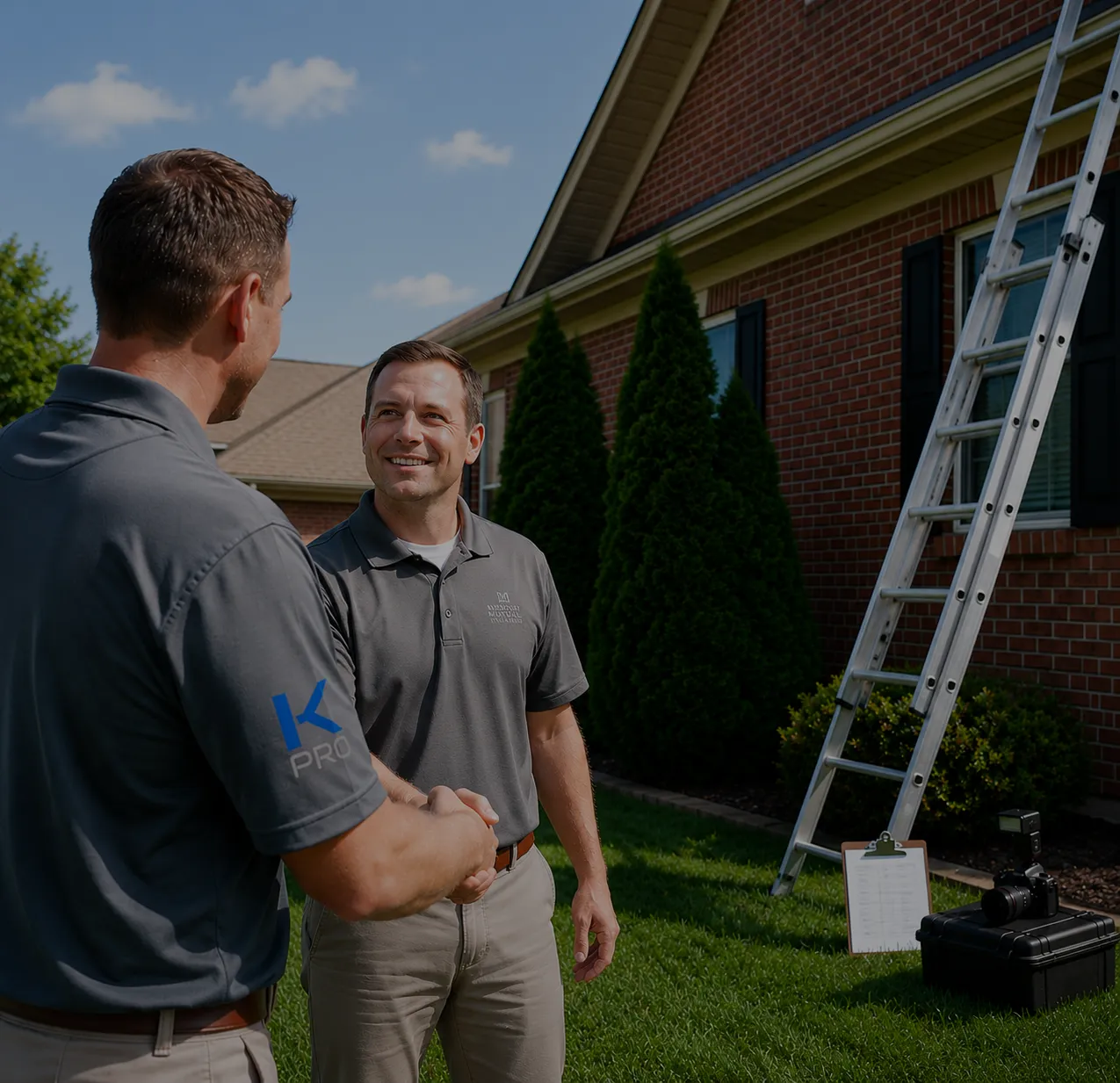 KPro meeting with insurance adjuster