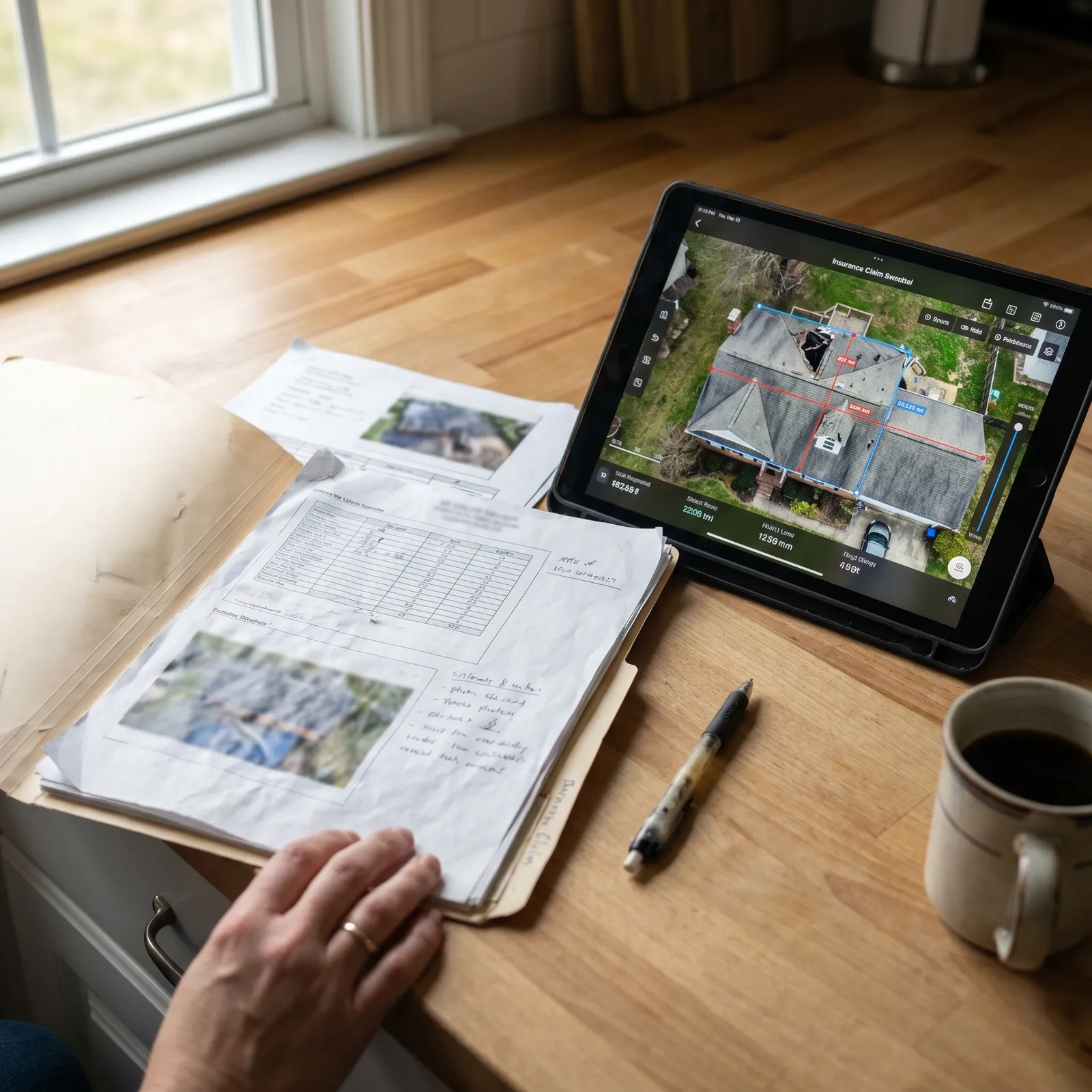 KPro insurance claim documentation