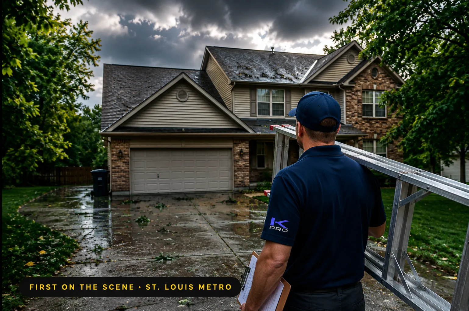 KPro first on the scene after storm damage in St. Louis metro