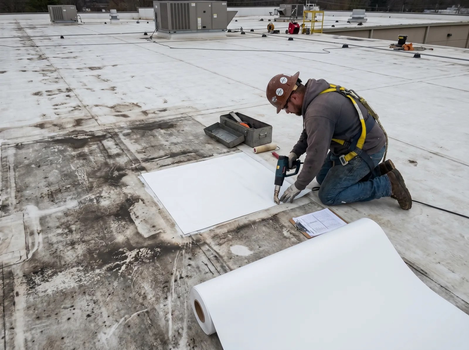 PVC Roof Repair St. Louis